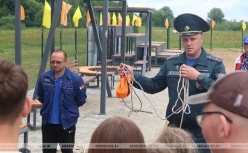 Кричевские спасатели и ОСВОД провели урок безопасности у воды для школьников Кричев | Новости Кричева и Кричевского района
