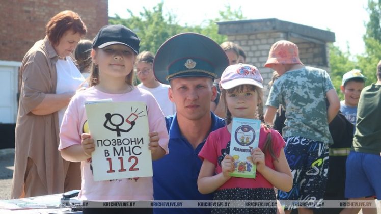 Кричевские спасатели провели профилактические встречи со школьниками