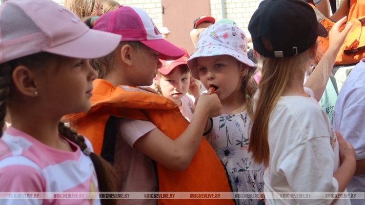 Кричевские спасатели напомнили детям главные правила безопасных каникул