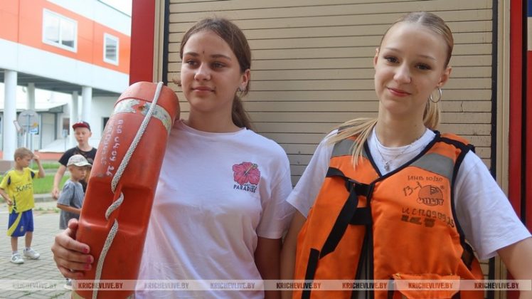 Кричевские спасатели напомнили детям главные правила безопасных каникул