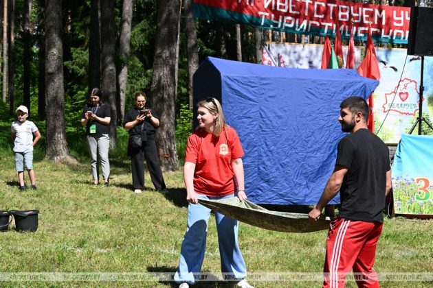 Туристический слет ко Дню молодежи и студенчества стартовал в Кричеве