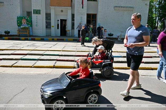 Сегодня в Кричеве развернулся настоящий праздник для детей