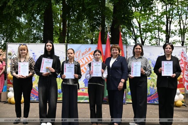Сегодня в Кричеве развернулся настоящий праздник для детей