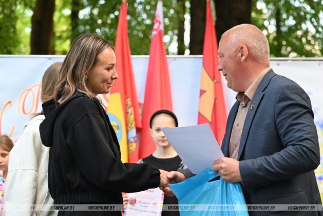 Сегодня в Кричеве развернулся настоящий праздник для детей