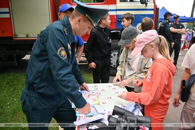 Сегодня в Кричеве развернулся настоящий праздник для детей