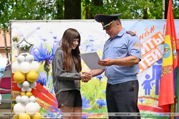 Сегодня в Кричеве развернулся настоящий праздник для детей