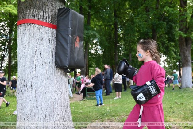 Сегодня в Кричеве развернулся настоящий праздник для детей