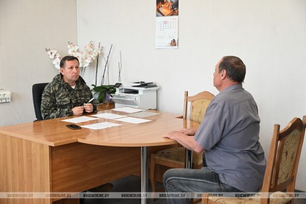 Председатель райисполкома провел прием граждан