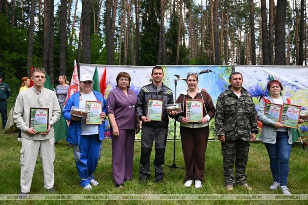 В Кричеве прошли соревнования гражданских формирований гражданской обороны