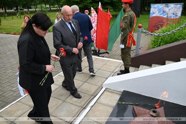 Делегация из Приморского края посетила Кричевский район