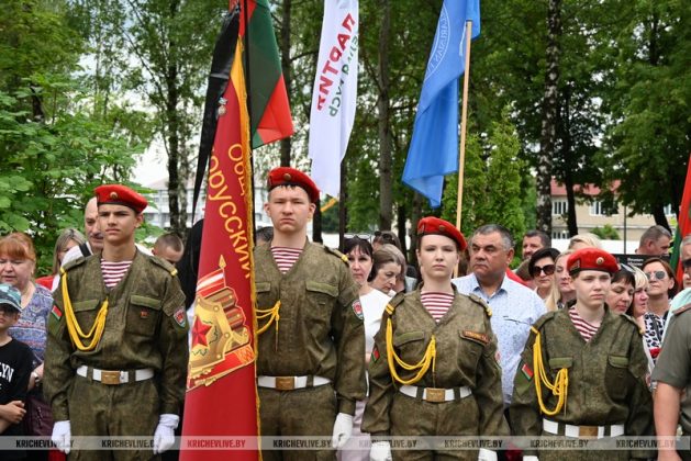 22 июня – День всенародной памяти: митинг-реквием прошел у Кургана Славы в Кричеве