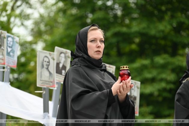 22 июня – День всенародной памяти: митинг-реквием прошел у Кургана Славы в Кричеве