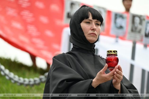 22 июня – День всенародной памяти: митинг-реквием прошел у Кургана Славы в Кричеве