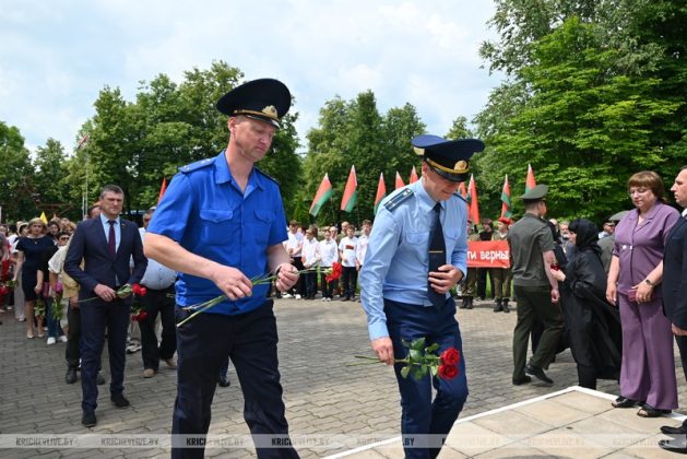 22 июня – День всенародной памяти: митинг-реквием прошел у Кургана Славы в Кричеве