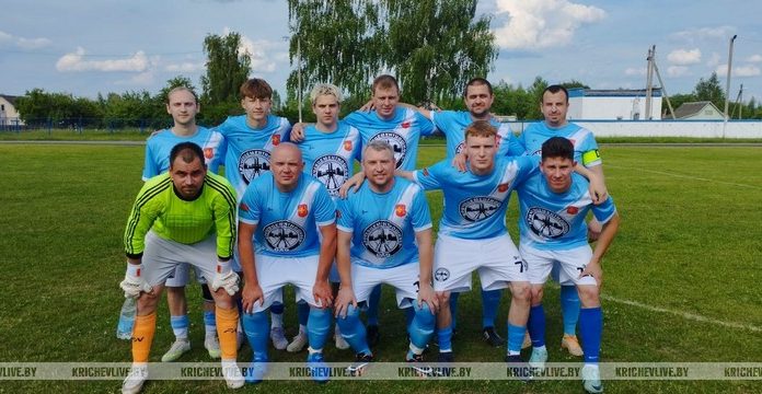 Кричевские футболисты обыграли хотимчан и лидируют в региональном этапе Кричев | Новости Кричева и Кричевского района