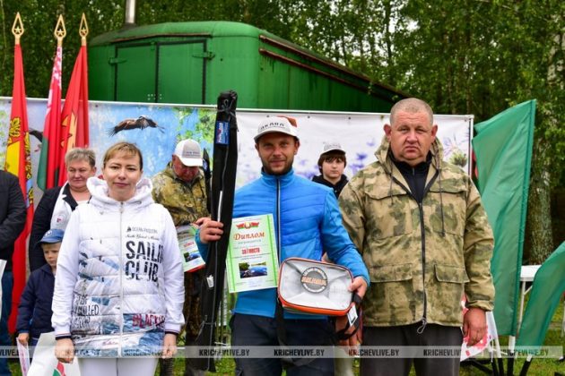 «FishРай по-кричевски»: в Ботвиновке назвали лучших рыболовов