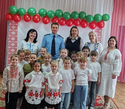 В Кричеве дошколята стали участниками патриотического проекта «Письмо о Беларуси»