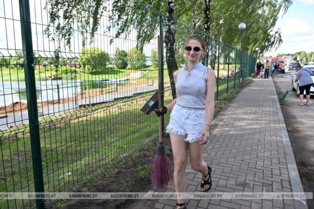 В Кричеве прошел субботник