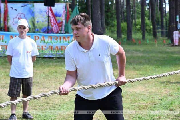 В Кричеве определились победители молодежного турслета
