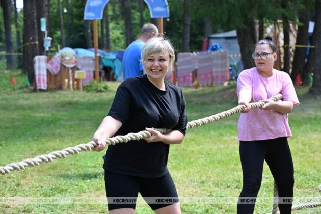 В Кричеве определились победители молодежного турслета