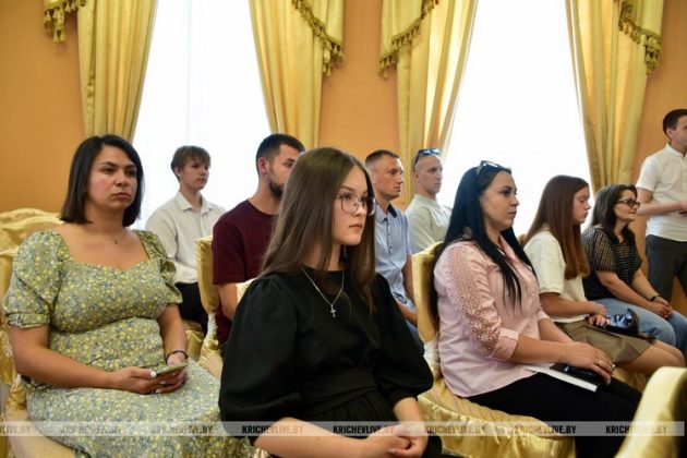 В Кричеве наградили активную и инициативную молодежь района