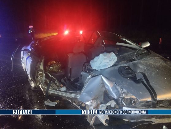 Четыре человека госпитализированы после лобового ДТП