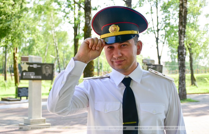 Никто не остается один: сотрудник Кричевского РОВД о помощи молодым кадрам
