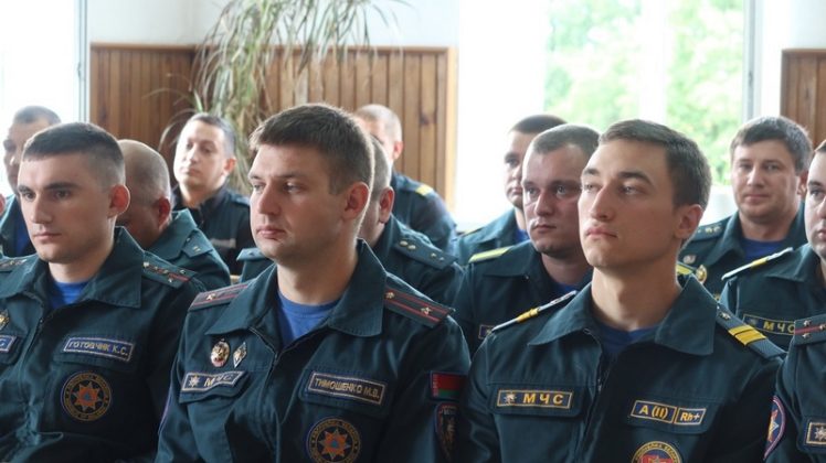 В Кричевском РОЧС прошло торжественное мероприятие ко Дню пожарной службы