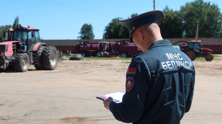 Урожай под защитой: спасатели Кричевского РОЧС усилили контроль