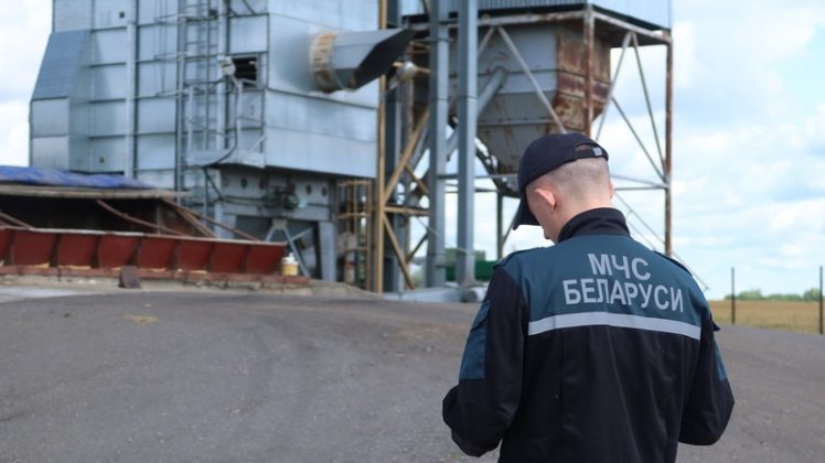 Пожарная безопасность на уборке урожая – под контролем Кричевского РОЧС