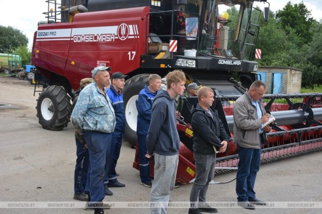 В Кричевском районе прошел семинар по охране труда перед уборочной страдой