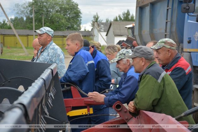 В Кричевском районе прошел семинар по охране труда перед уборочной страдой