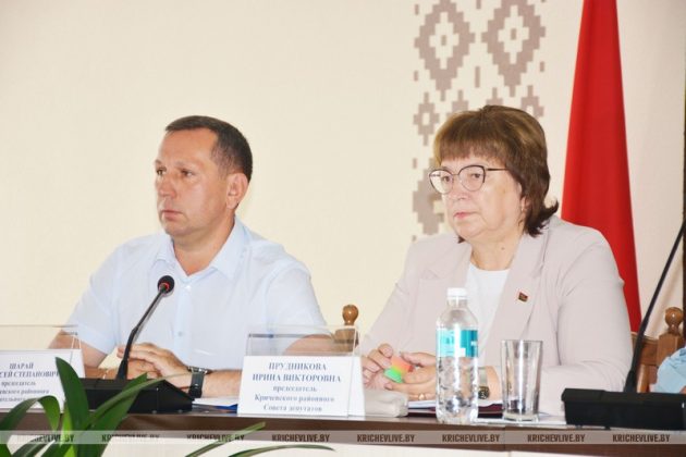 Очередная сессия районного Совета депутатов прошла в Кричеве