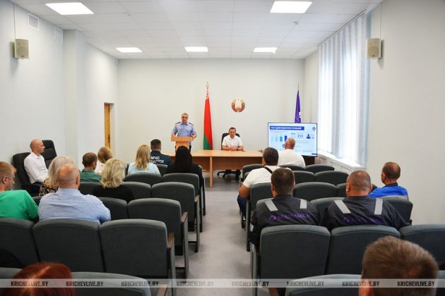 Информационная группа председателя Кричевского райисполкома встретилась с коллективом зонального узла электросвязи «Белтелеком»