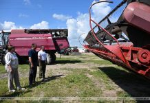 На Кричевщине проверили готовность техники к уборочной страде На Кричевщине проверили готовность техники к уборочной страде