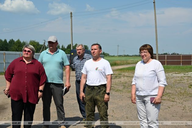 На Кричевщине продолжается проверка готовности комбайнов к уборочной страде