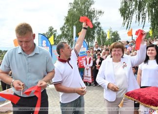 В Кричеве открыли пляж на озере Молодежном Кричев | Новости Кричева и Кричевского района