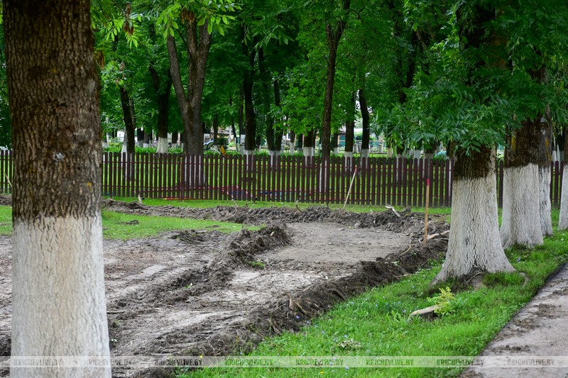 Узнали, как идет подготовка в СШ №1 Кричева к новому учебному году