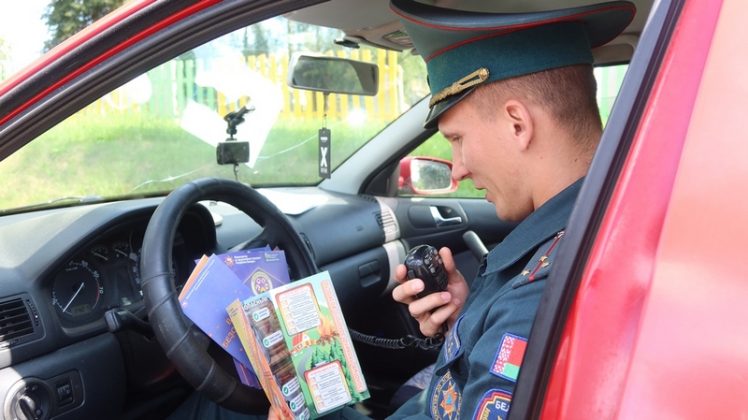 Кричевские спасатели напомнили жителям Бельского сельсовета о безопасности