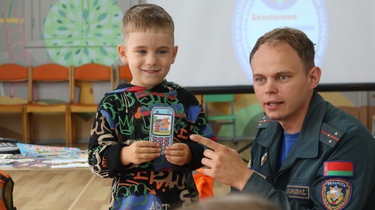 Кричевские дошколята учатся основам безопасности