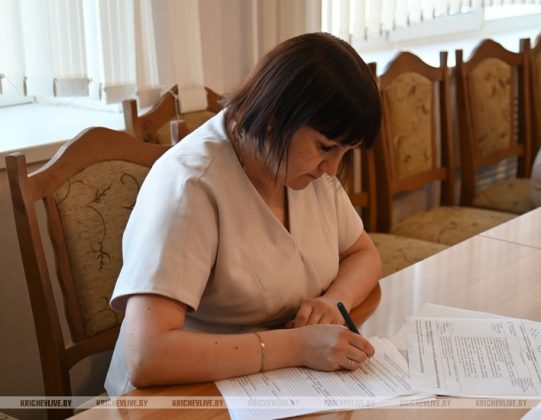 Председатель райисполкома провел прием граждан