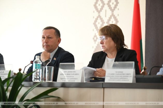 Оперативную обстановку с пожарами оценил Кричевский исполком