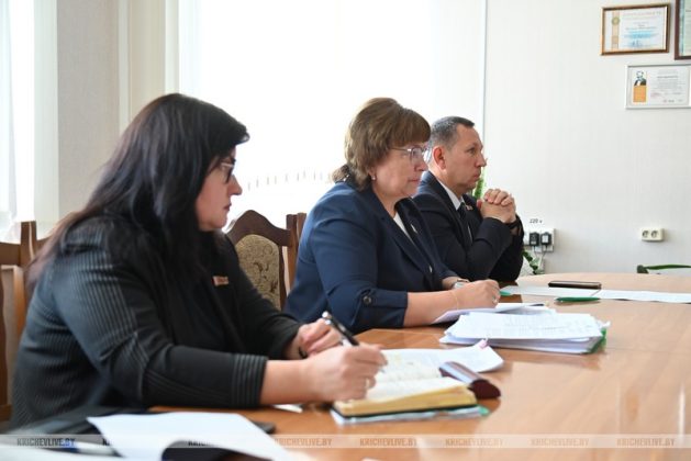 Помощник Президента провела в Кричеве прием граждан