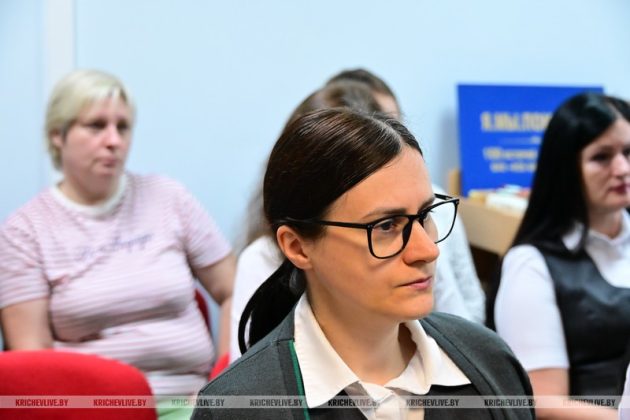 Вопросы экологической культуры обсудил с трудовым коллективом председатель Кричевского райисполкома Алексей Шарай