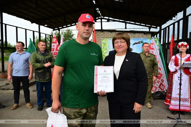 На Кричевщине отмечали хлеборобов ОАО «Новобельское-АГРО»