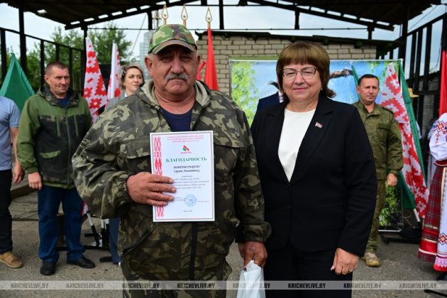 На Кричевщине отмечали хлеборобов ОАО «Новобельское-АГРО»