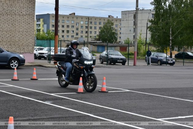 В ГАИ напомнили о безопасности кричевским мотоциклистам