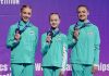 Акробаты из Беларуси выиграли две медали чемпионата мира в Италии Акробаты из Беларуси выиграли две медали чемпионата мира в Италии
