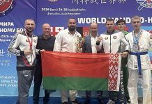 Белорусы взяли три медали Кубка мира по рукопашному бою