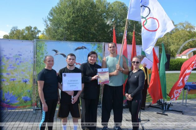 В Кричеве на стадионе «Сож-2002» прошло первенство района по легкой атлетике